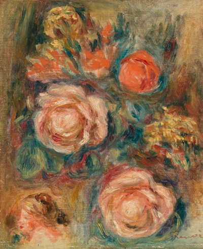Bouquet of Roses by Pierre-Auguste Renoir