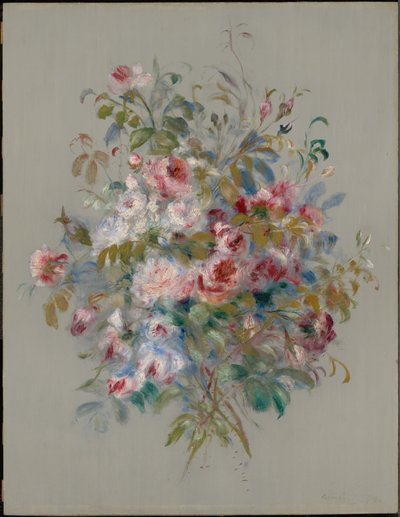 Bouquet of Roses by Pierre-Auguste Renoir