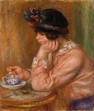 Cup of Chocolate by Pierre-Auguste Renoir