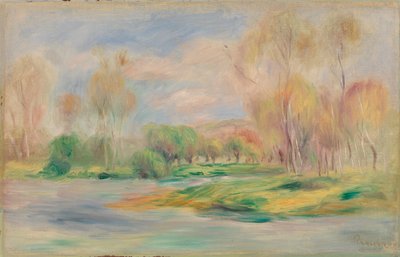 Landscape by Pierre-Auguste Renoir