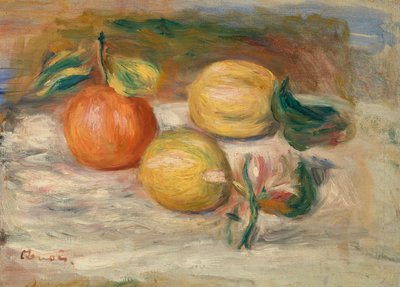 Lemons and Orange by Pierre-Auguste Renoir