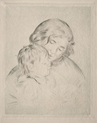 Mother and Child by Pierre-Auguste Renoir