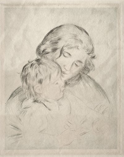 Mother and Child by Pierre-Auguste Renoir