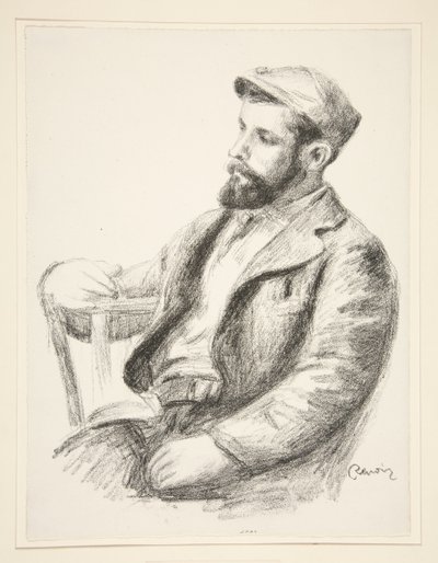 Portrait of Louis Valtat by Pierre-Auguste Renoir