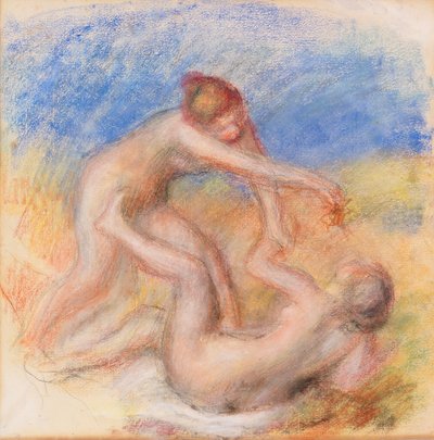 Two Nudes by Pierre-Auguste Renoir