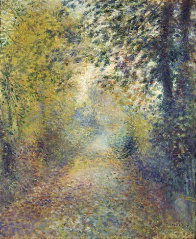 Wood Shadow by Pierre-Auguste Renoir