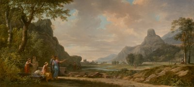 Mount Athos Carved as a Monument to Alexander the Great by Pierre-Henri de Valenciennes