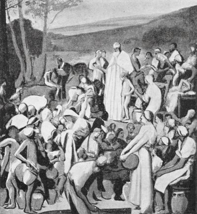 St Denis Preaching to the Gauls by Pierre Victor Galland