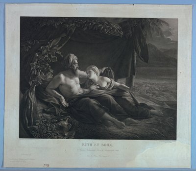 Ruth and Boaz by Pierre Alexandre Tardieu