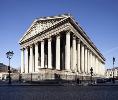 View of the Church of the Madeleine by Pierre Alexandre Vignon