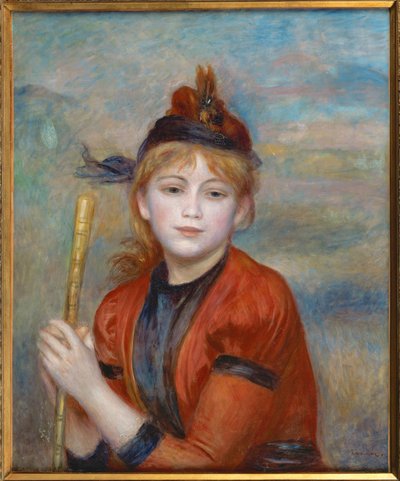 The Excursionist by Pierre Auguste Renoir