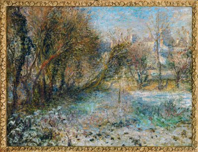 Snowy Landscape by Pierre Auguste Renoir