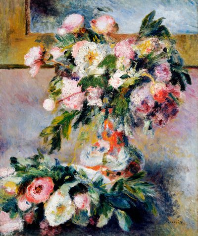 Peonies by Pierre Auguste Renoir