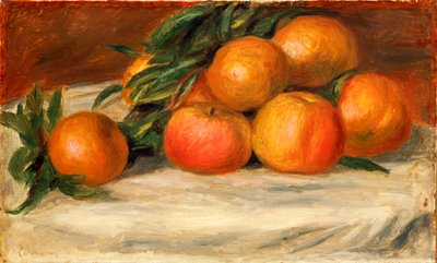 Still Life with Apples and Oranges, c.1901 by Pierre Auguste Renoir