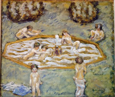 Children Playing in the Water by Pierre Bonnard