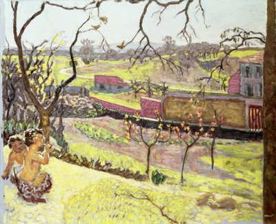 Early Spring (Little Fauns) by Pierre Bonnard