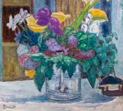 Iris and Lilac by Pierre Bonnard