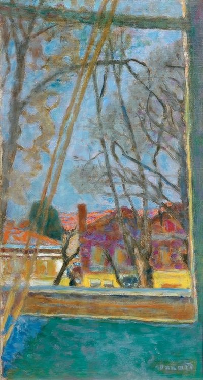 Landscape through a Window by Pierre Bonnard