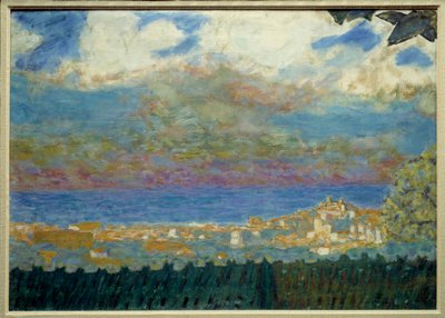 Storm Sky on Cannes by Pierre Bonnard