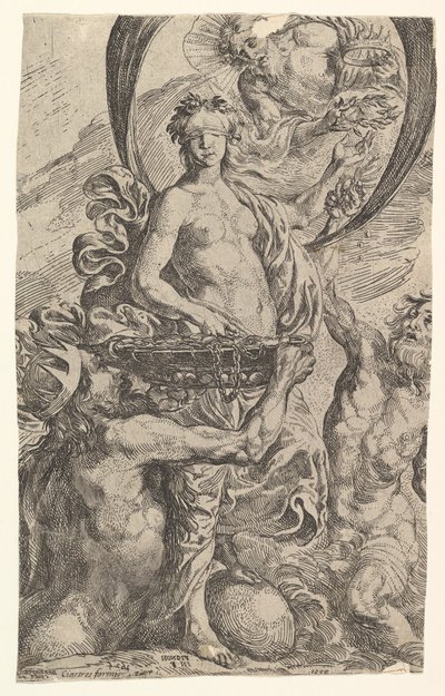 Jupiter, Pluto and Neptune Offering Their Riches to Fortune by Pierre Brebiette