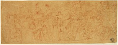 Sarcophagus with Judgement of Paris by Pierre Brebiette