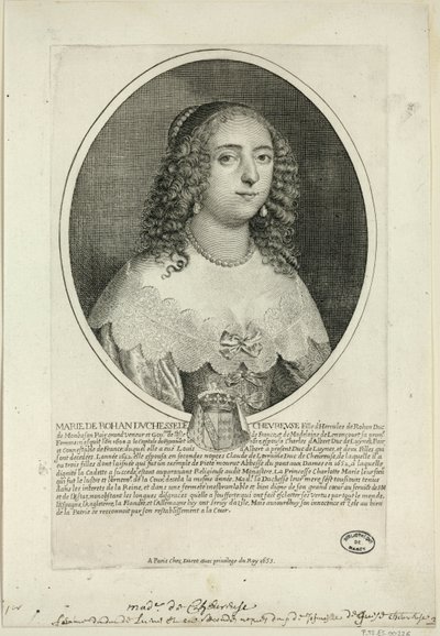 Marie de Rohan, Duchess of Chevreuse by Pierre Daret
