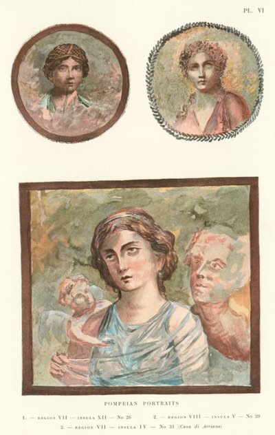 Pompeian Portraits by Pierre Gusman