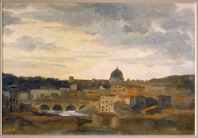 View of Rome in Stormy Weather by Pierre Henri de Valenciennes
