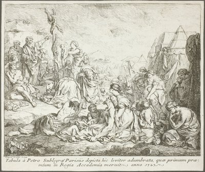 The Brazen Serpent of Moses by Pierre Hubert Subleyras