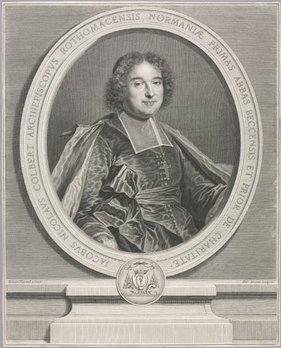 Jacques-Nicolas Colbert by Pierre Imbert Drevet