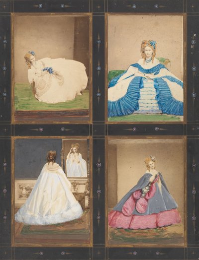 Variations on the Elvira and Ritrosetta Dresses by Pierre Louis Pierson