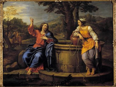 Jesus and the Samaritan by Pierre Mignard