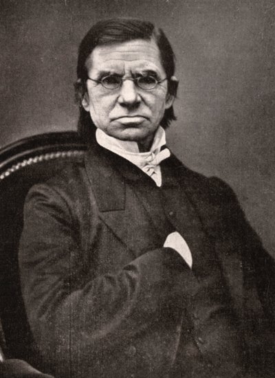 Emile Littre, French Lexicographer and Philosopher by Pierre Petit