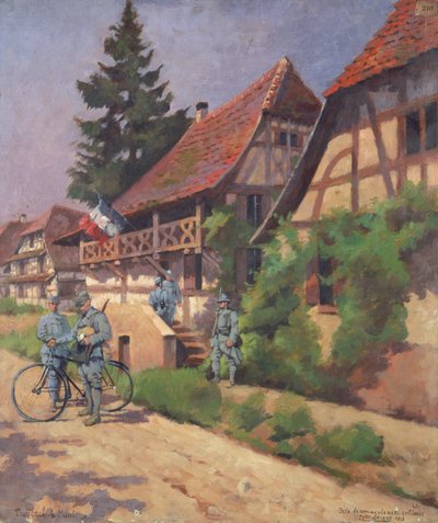 French Command Post in Alsace by Pierre Petit Gerard
