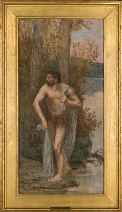 Personification of the Rhône by Pierre Puvis de Chavannes