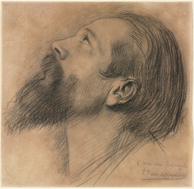 Study for the Frieze of Sainte Geneviève by Pierre Puvis de Chavannes