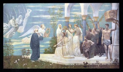 Victor Hugo - portrait by Pierre Puvis de Chavannes