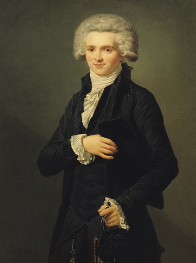 Maximilien de Robespierre (1758-94) by Pierre Roch Vigneron