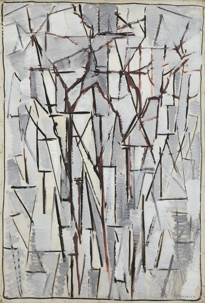 Composition Trees 2 by Piet Mondrian