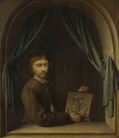 Self-Portrait by Pieter Cornelisz van Egmondt