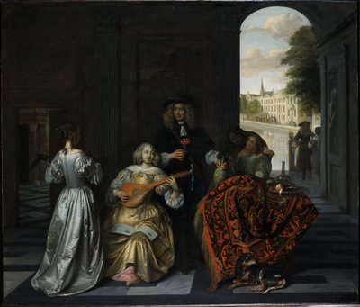 A Music Party by Pieter de Hooch