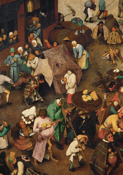 Fight Between Carnival and Lent by Pieter the Elder Bruegel
