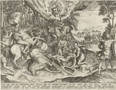 Conversion of Paul by Pieter van der Heyden