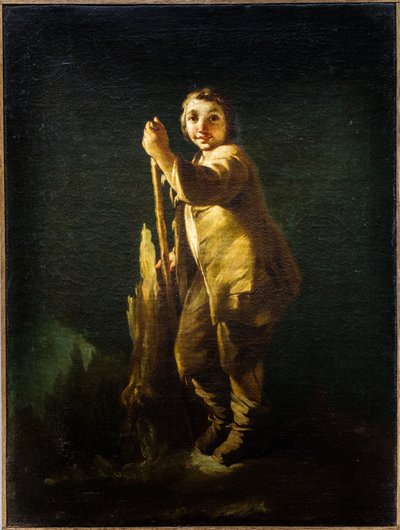 Standing shepherd, ca. 1740 by Pietro Longhi