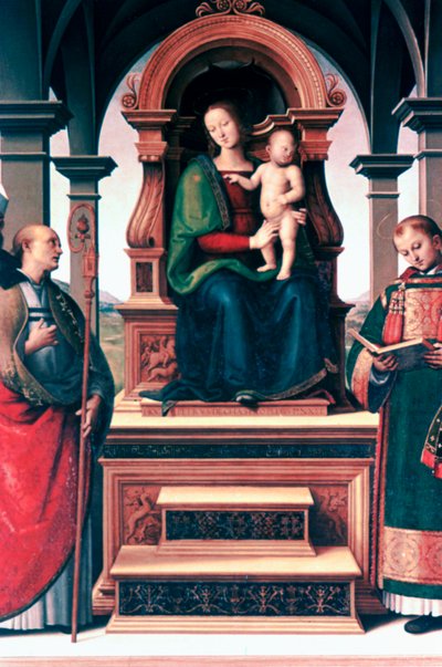 Madonna and Child with Saints by Pietro Perugino