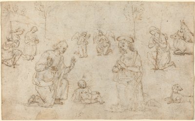 The Adoration of the Shepherds by Pietro Perugino