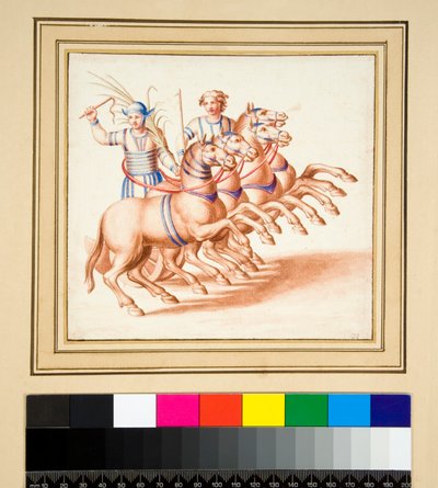 Two Charioteers by Pietro Santi Bartoli
