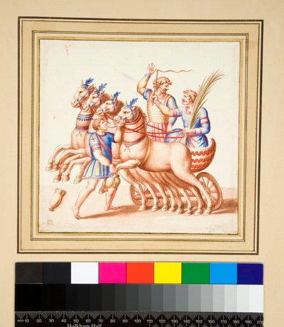 Two Charioteers by Pietro Santi Bartoli
