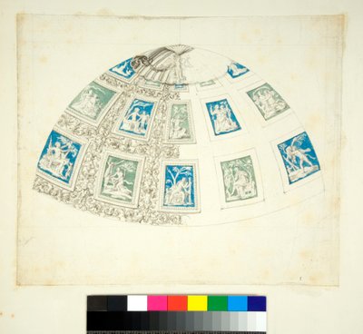Vaulting of the Villa Madama by Pietro Santi Bartoli