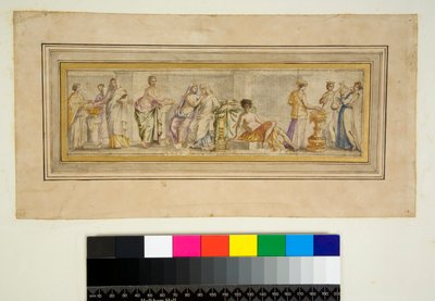 Vaulting of the Villa Madama by Pietro Santi Bartoli